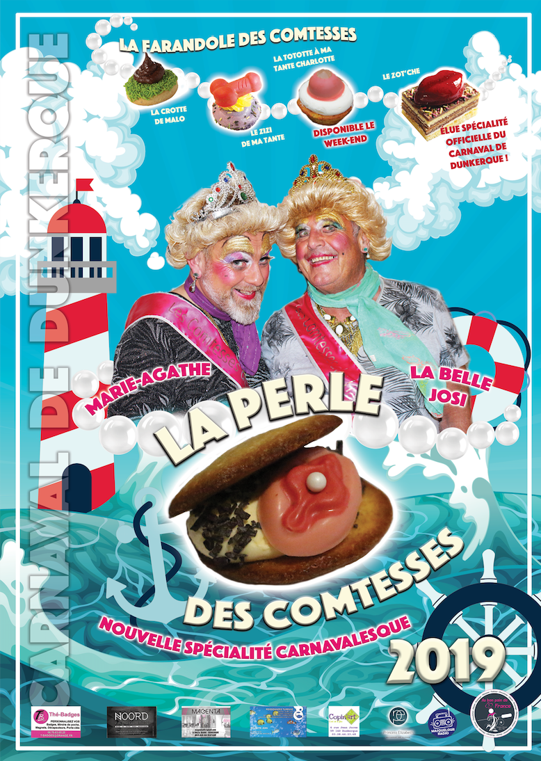 VIDÉO. Voici La perle des Comtesses, nouvelle pâtisserie du Carnaval de  Dunkerque